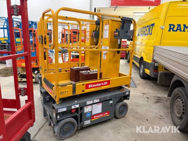 Pelarlift Haulotte Star 6+ med utskjut