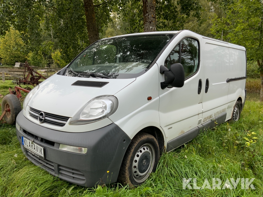 Skåpbil Opel Vivaro 2.9t 1.9 DTI