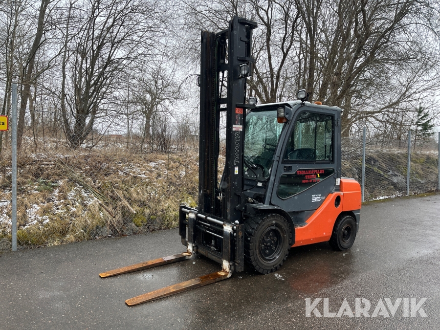 Gaffeltruck Toyota 8FDJF35 3,5 Ton