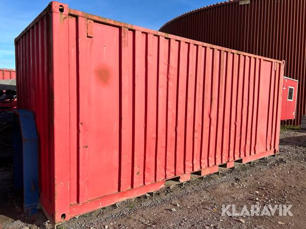 Lastväxlarcontainer 20 Fot