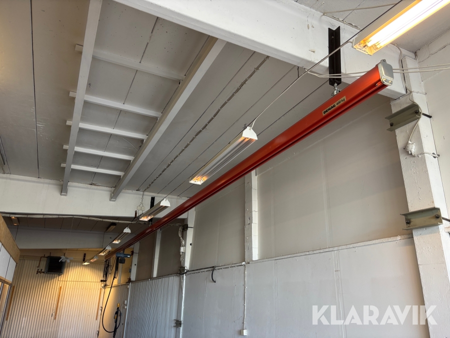 Telfer Demag 0,4T med glidbana 12m