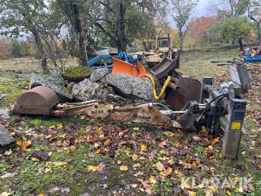 Grävaggregat till bobcat Melroe 923S