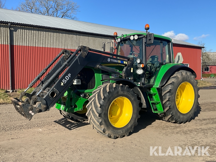 Traktor John Deere 6630 Premium med frontlyft och lastare