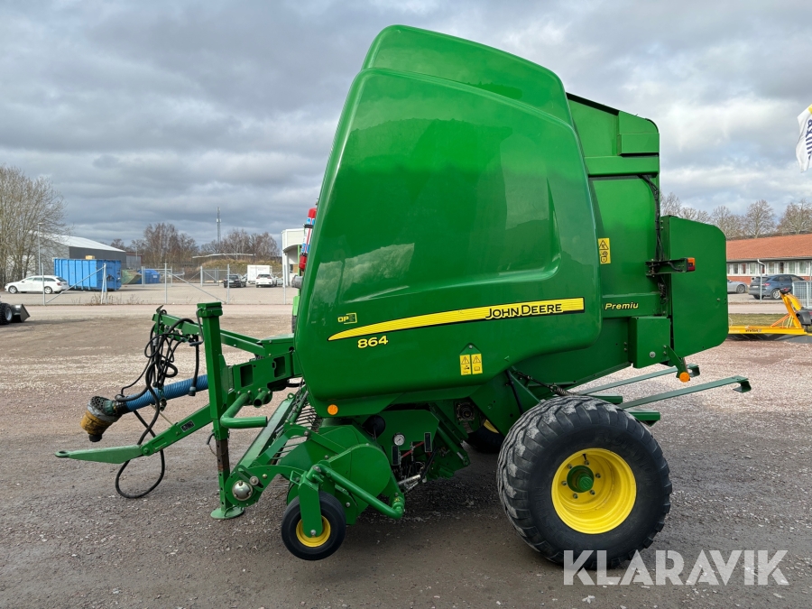 Rundbalspress John Deere 864 Premium