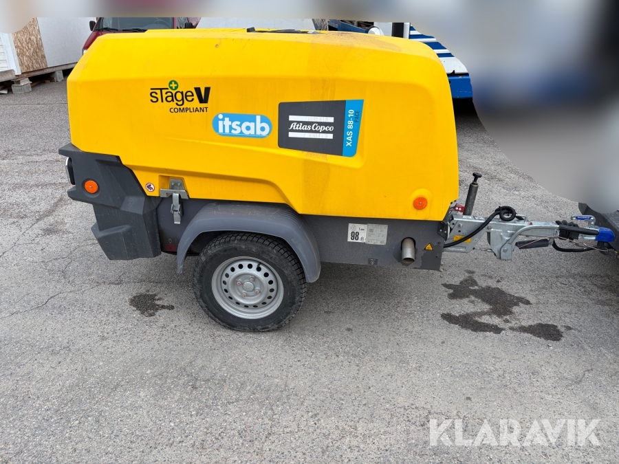 Kompressor Atlas Copco XAS 88-10 pace