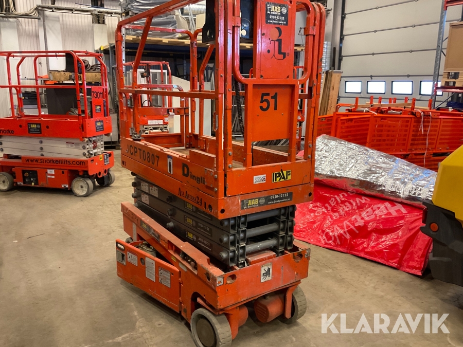 Saxlift Dingli JCPT0807