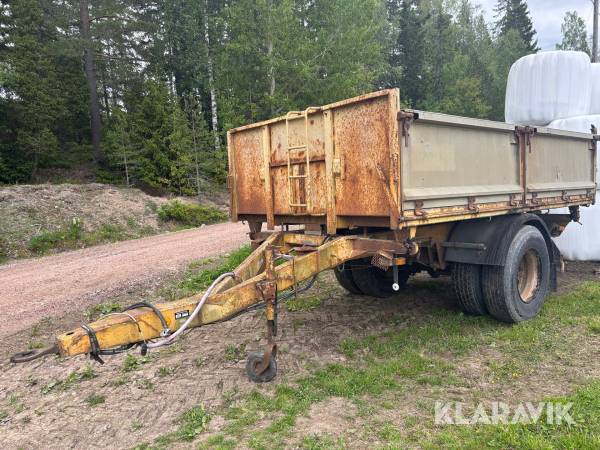 Släp Briab S1TT-105-40 med tipp