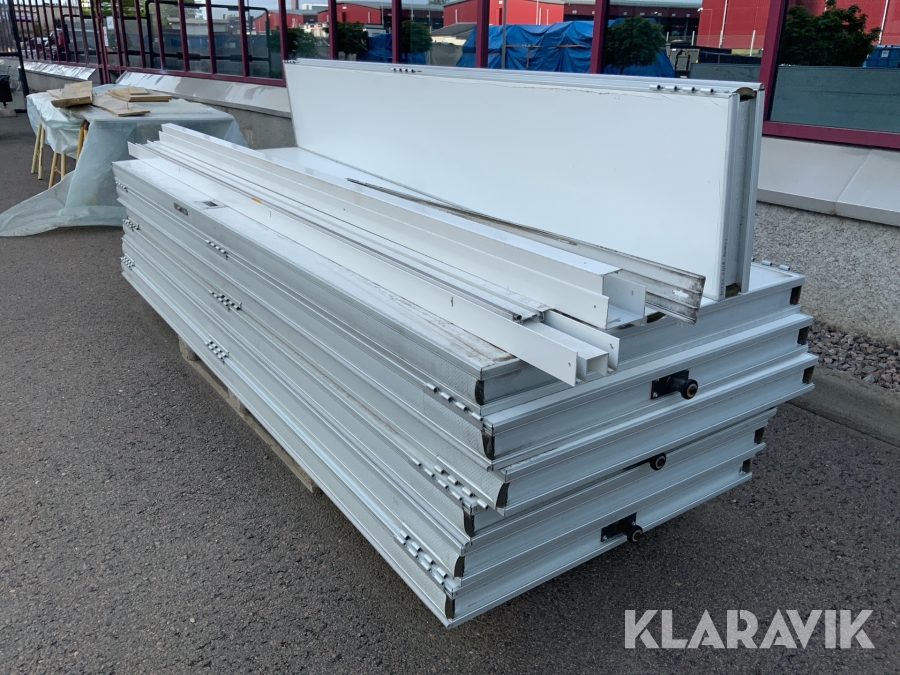 Skjutväggar Winab 5m