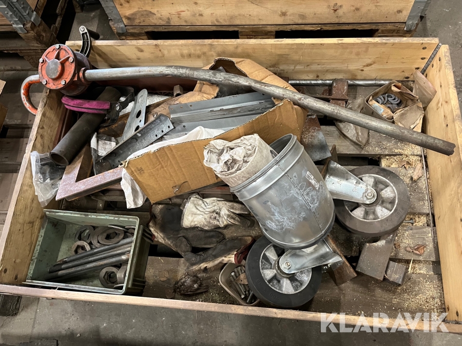 Verkstadsmaterial och tillbehör