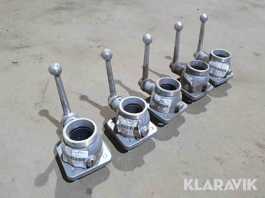 Kulventiler Vatten 5 st