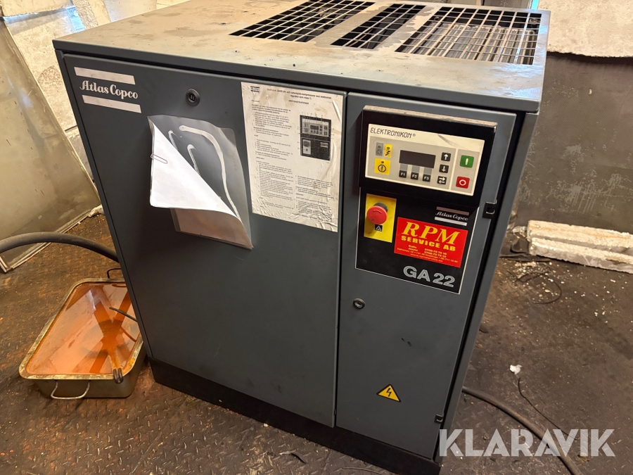 Kompressor Atlas Copco GA 22 FF