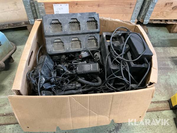 Comradio, monofon, laddare