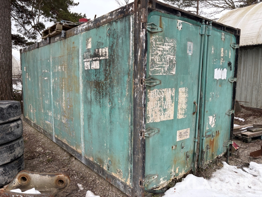 Container 20 fot isolerad