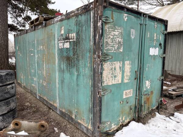 Container 20 fot isolerad