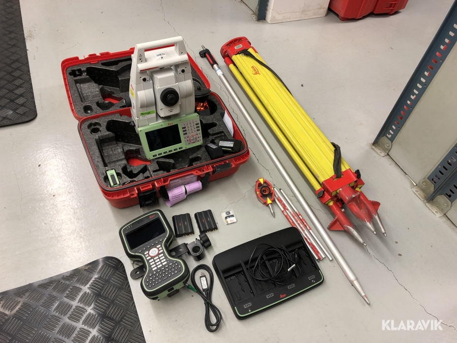 Totalstation Leica TS16  komplett 