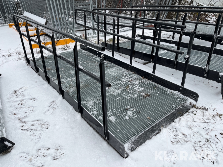 Ramp med platå och trappa, Linköping, K
