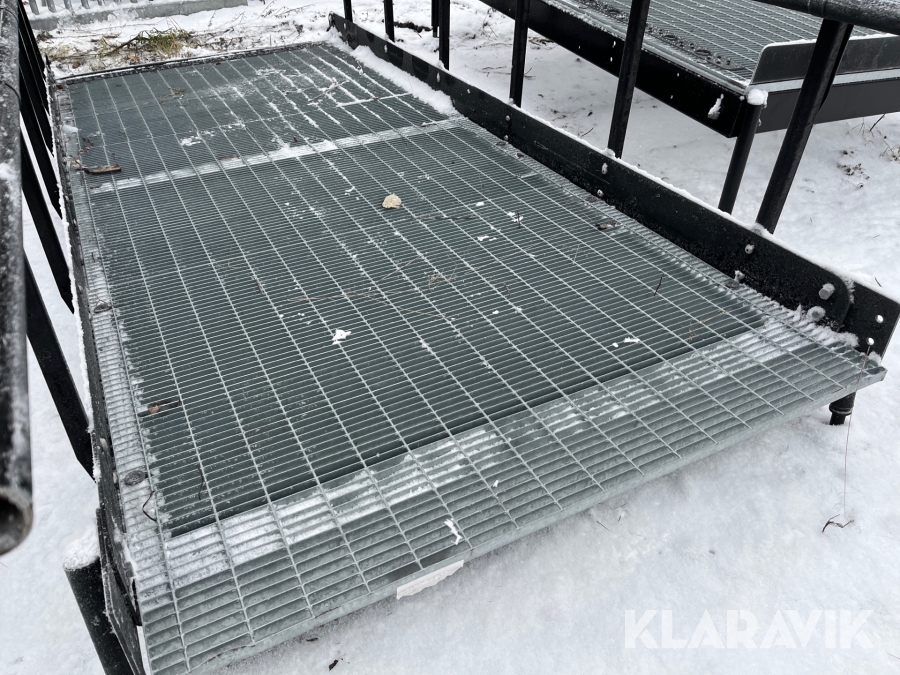 Ramp med platå och trappa, Linköping, K