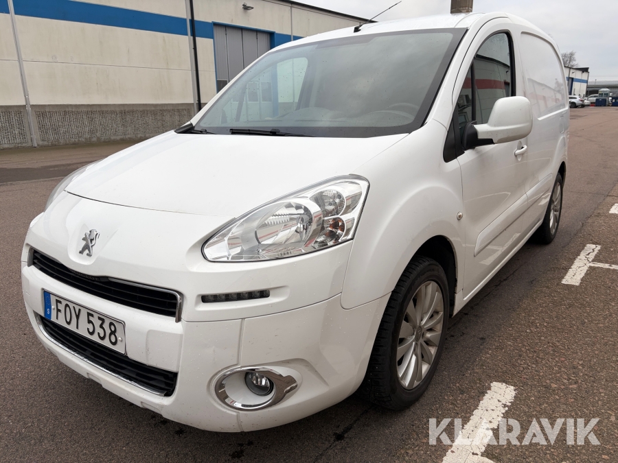 Skåpbil Peugeot Partner (3-sitsig)