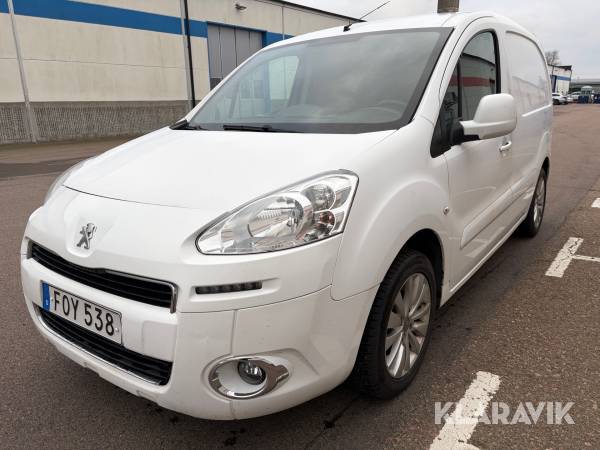 Skåpbil Peugeot Partner (3-sitsig)