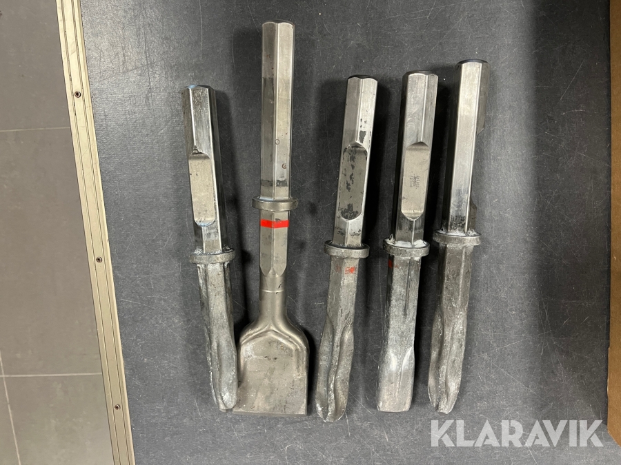 Mejslar till Hilti 5 st