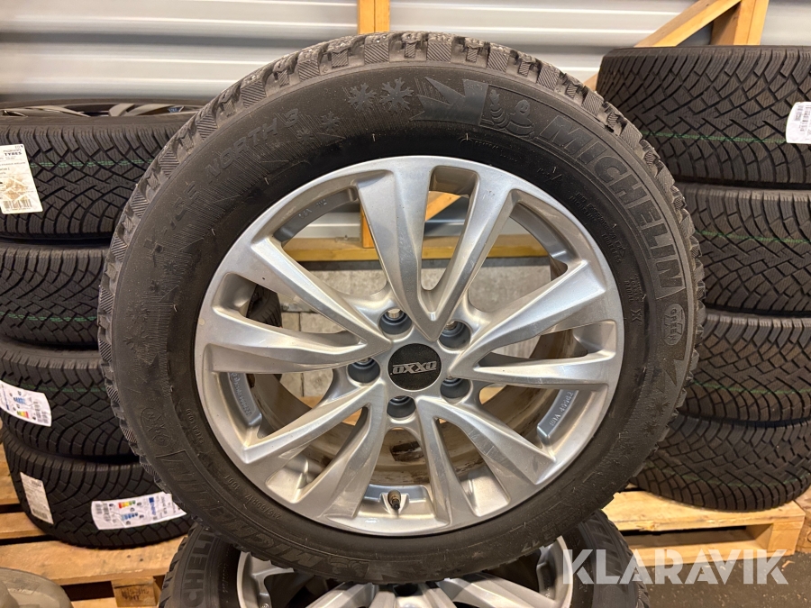 Däck med fälg Michelin X-ice north 3