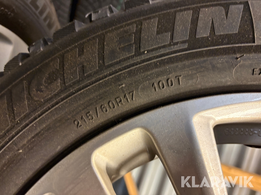 Däck med fälg Michelin X-ice north 3