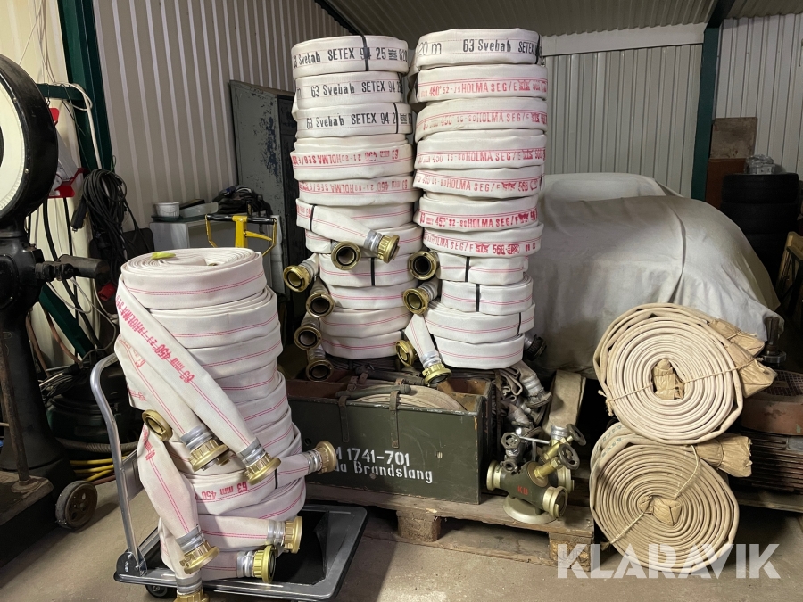 Brandslang 63mm Ca 900m Jonsered, Holma/Svebab polyester