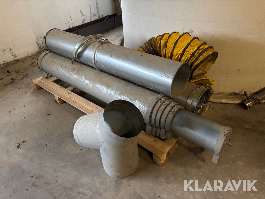 Teleskopiska torkrör - 24 meter totalt