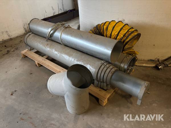 Teleskopiska torkrör - 24 meter totalt