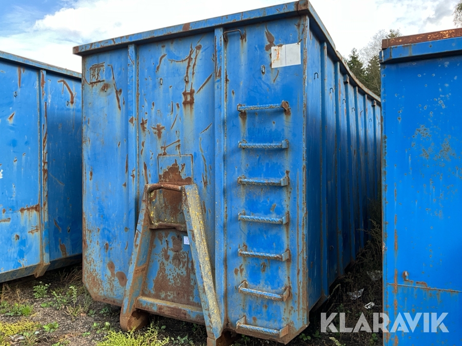 Lastväxlarcontainer 38 m3