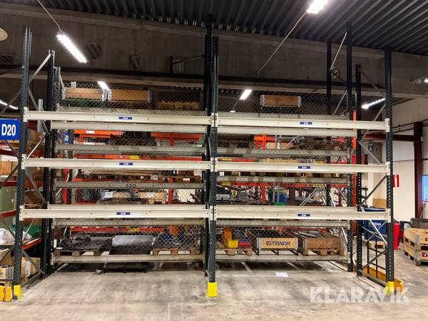 Pallställ 2 st sektioner