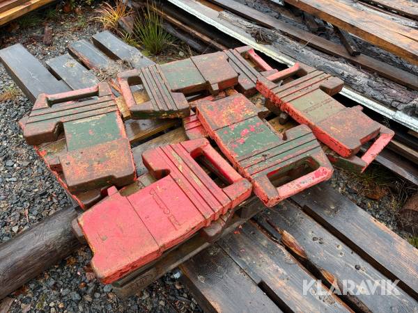 Vikter Volvo BM 50 kg