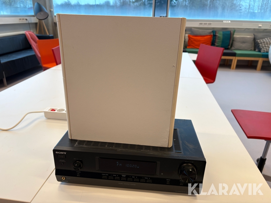 Reciever och baslåda Sony / Bose