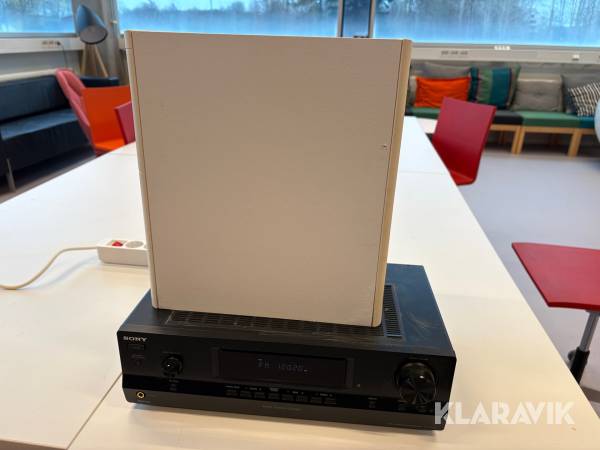 Reciever och baslåda Sony / Bose