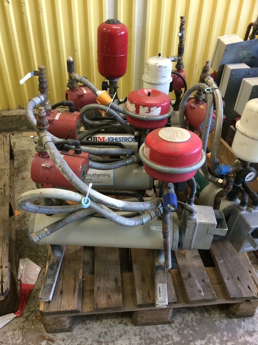 5st Golvvärmeväxlare, 6 Kw