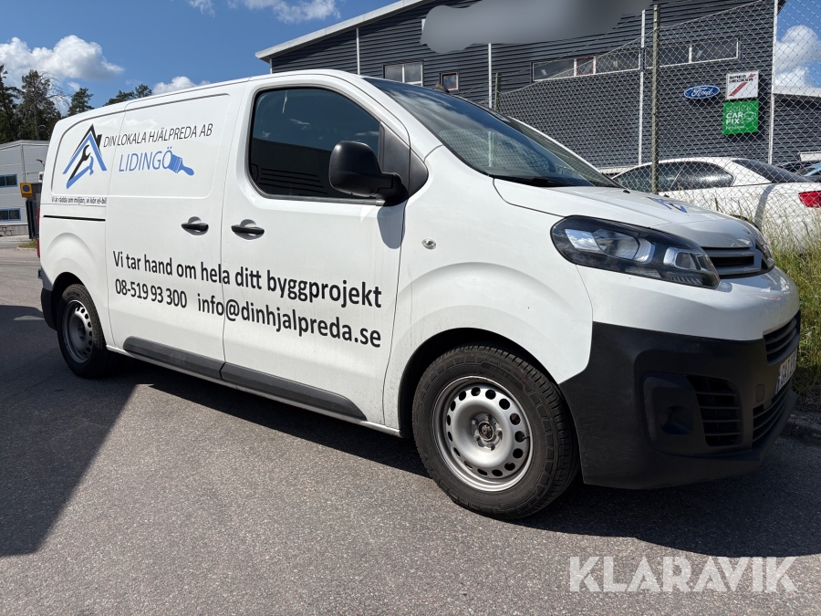 Skåpbil / Transportbil Citroën Jumpy Eldriven