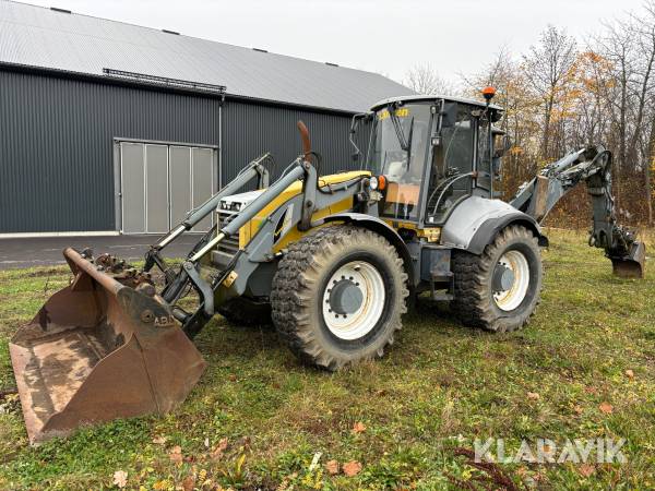 Grävlastare Lännen 8600 EE med tiltrotator och redskap