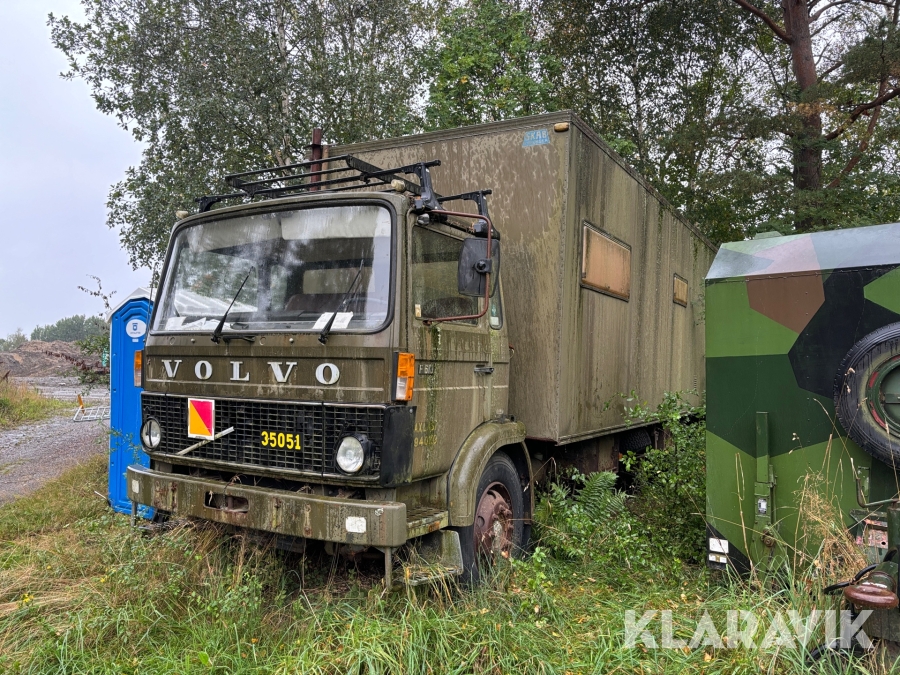 Verkstadsvagn Volvo F613