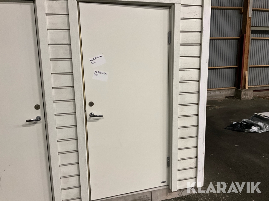 Ytterdörr NorDan Lejonet CYD801H högerhängd, brandklassad, inklusive karm