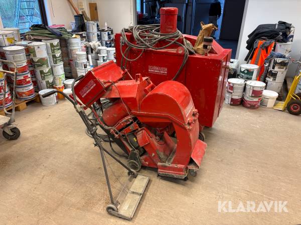 Stålkulebläster Scanmaskin