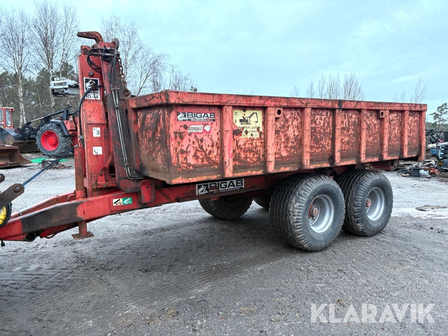 Lästväxlarkärra Bigab 10-14