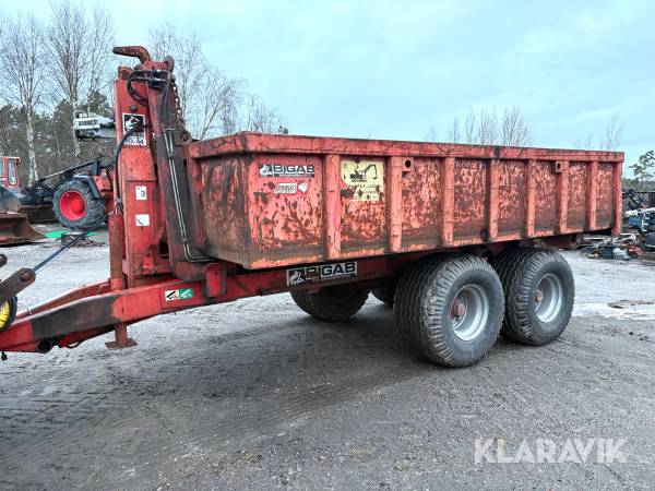 Lästväxlarkärra Bigab 10-14