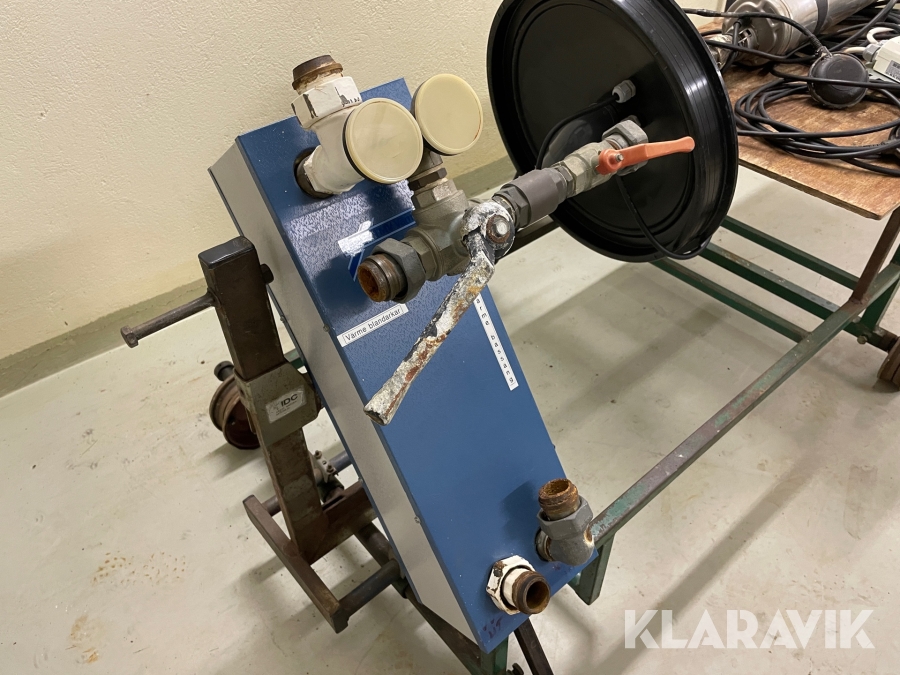 Plattvärmeväxlare Focus-TMV värme för vatten