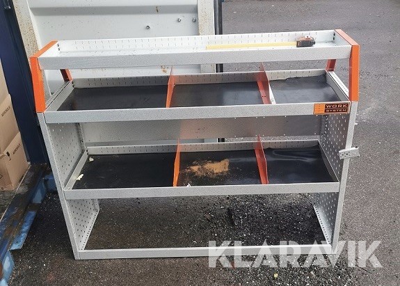 Verktygshylla till skåpbil WorkSystem