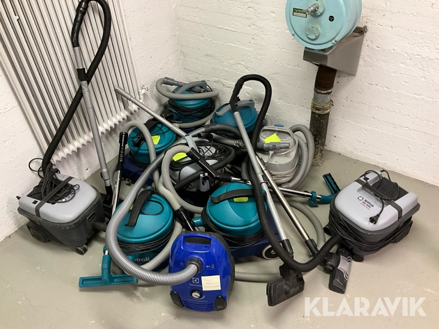 Dammsugare Wetrok Electrolux Och Nilfisk 10st