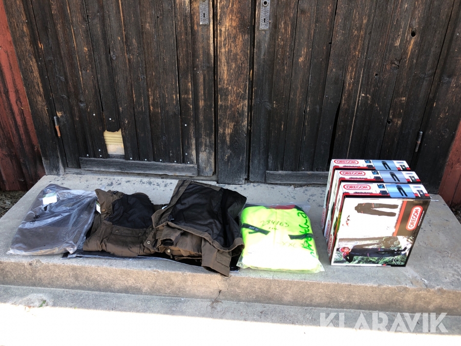 Sågskyddsbyxor / skogskläder Nytt