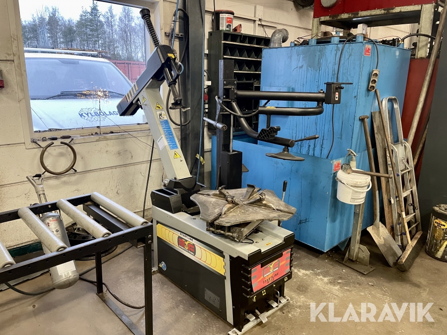 Däckmaskin Mondolfo Ferro Startline S122 med hjälparm