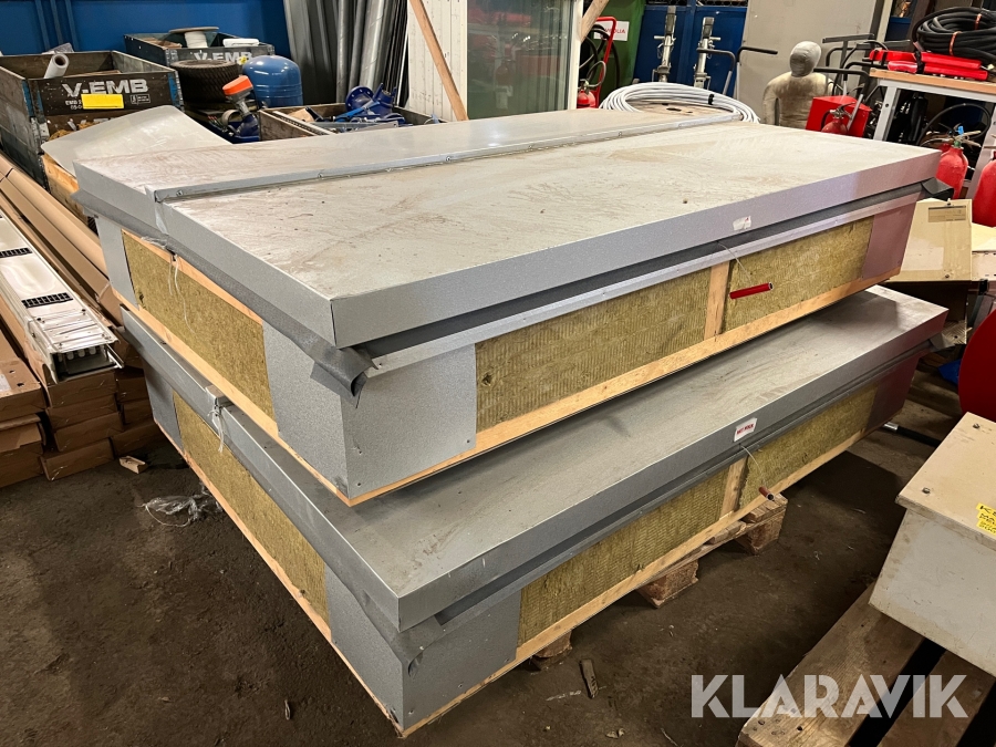 Brandlucka / Röklucka / Brandgasventilation Ventisol 2 st