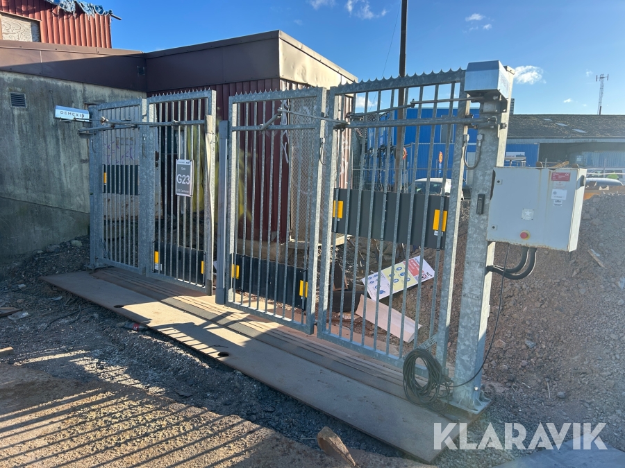 Byggrind Demex Mobil Solid gate