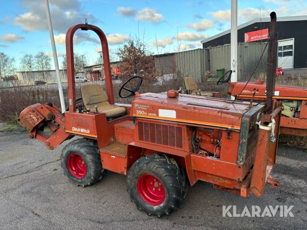 Redskapsbärare Ditch Witch 350SX Diesel 2st